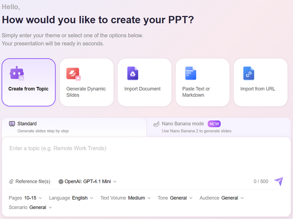 ai presentation maker