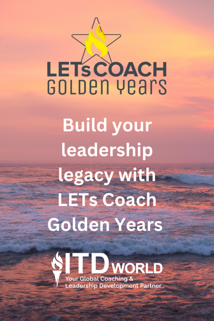 Join the Let's Coach Golden Years initiative today to start building a legacy that matters