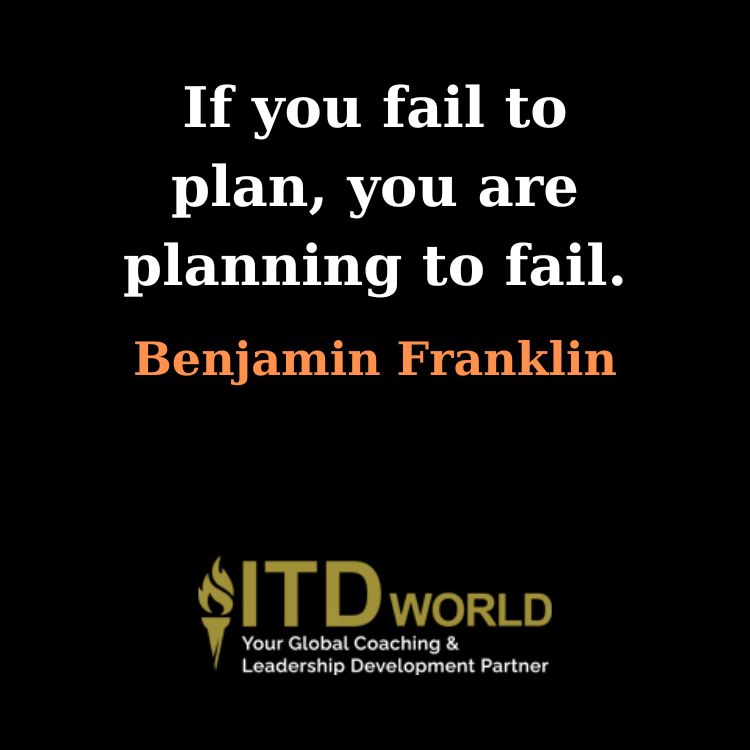 fail to plan plan to fail