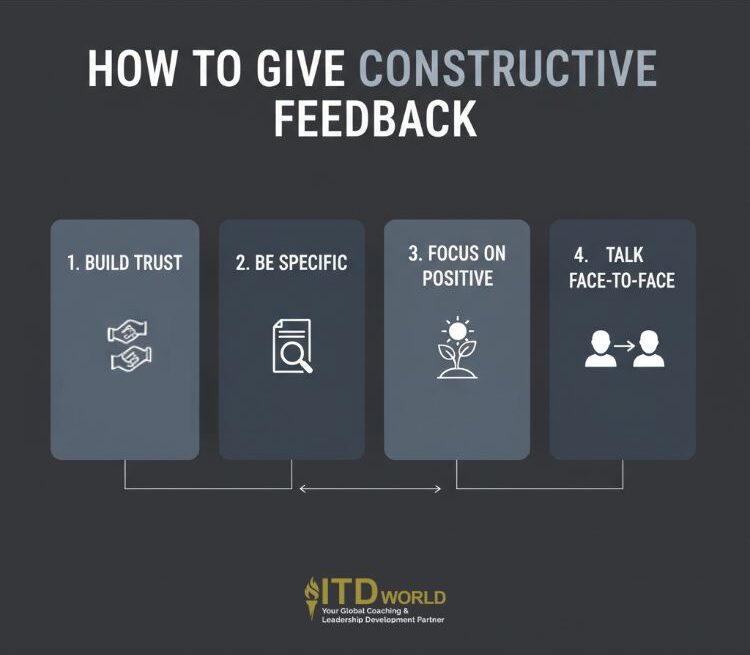 how to give constructive feedback