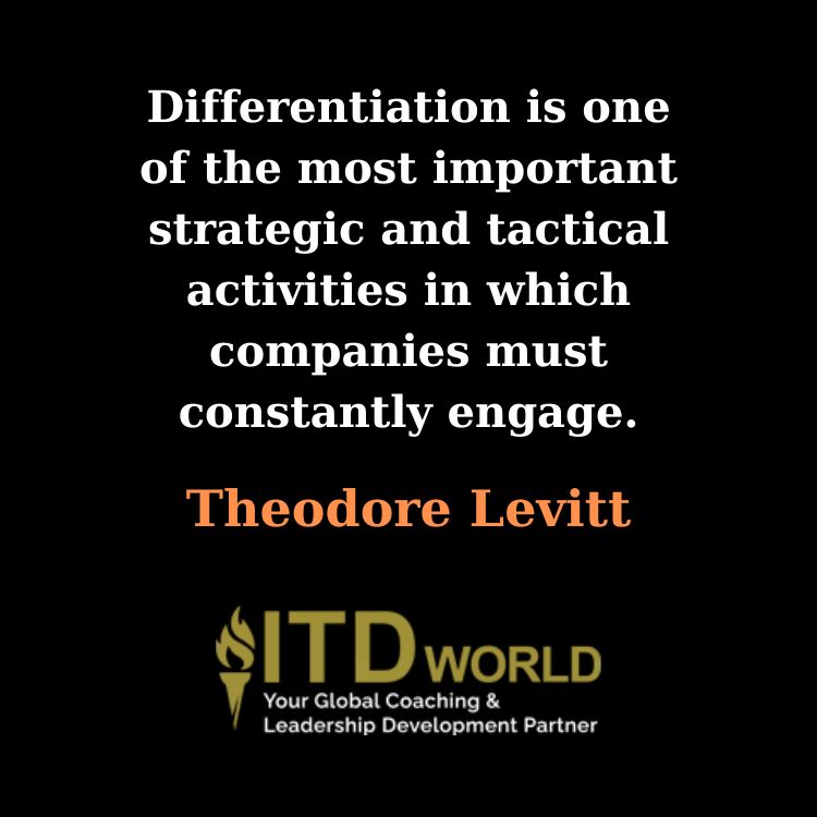 quotes on competitive advantage & differentiation
