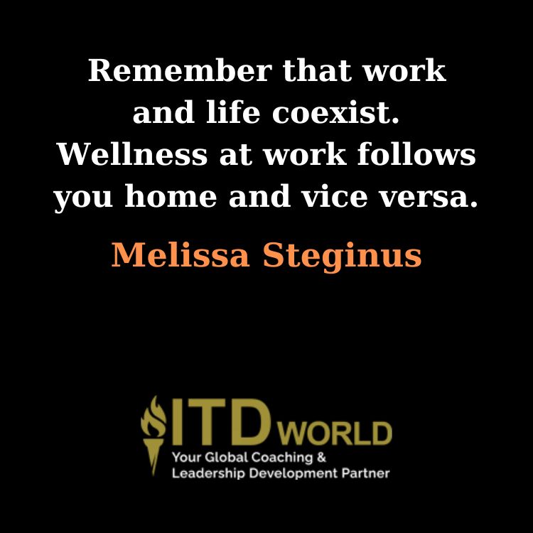 work and life coexist