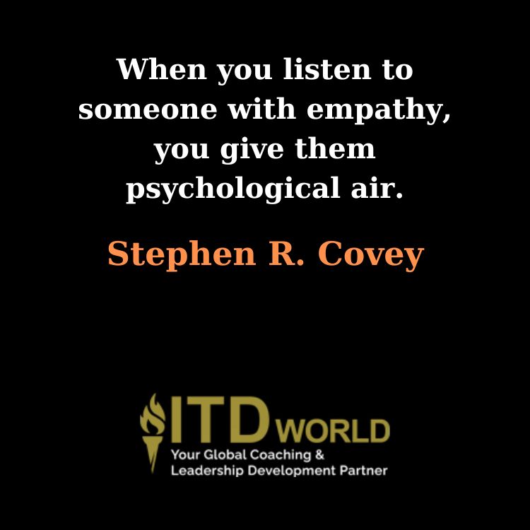 listen with empathy