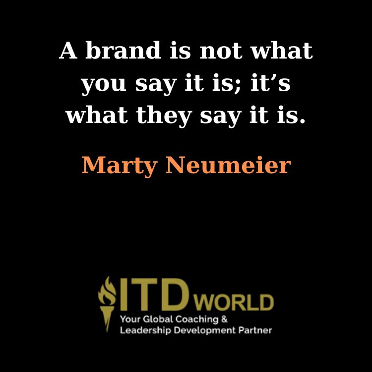 a brand is not what you say it is