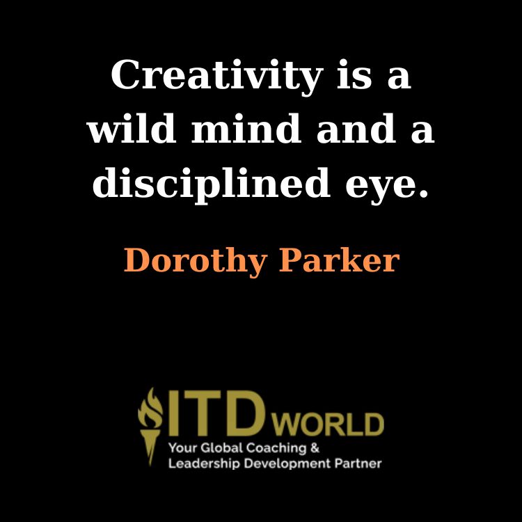 creativity is a wild mind