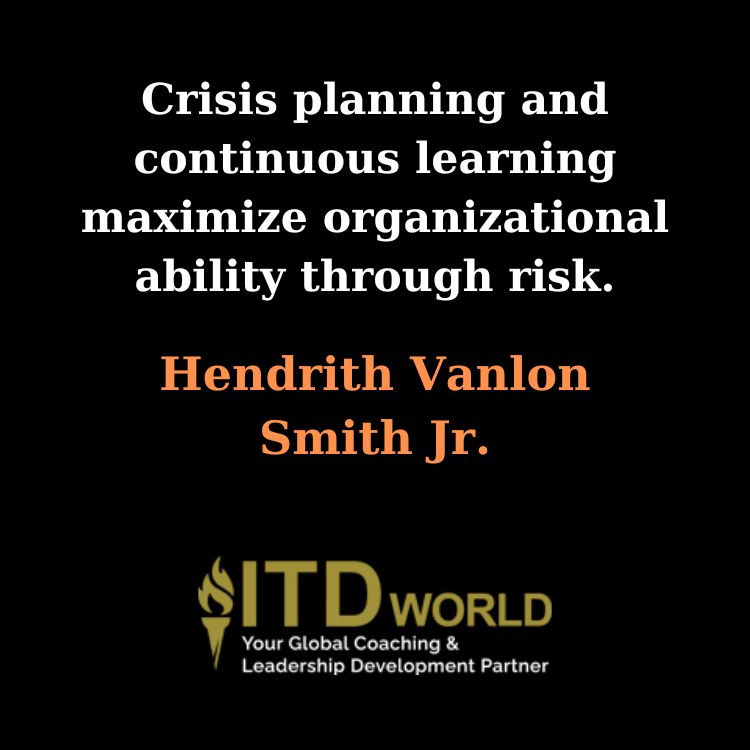 crisis planning continuous learning maximize organizational ability