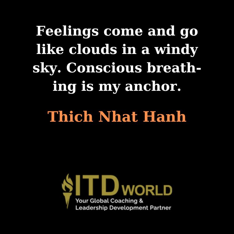 feelings come and go like clouds
