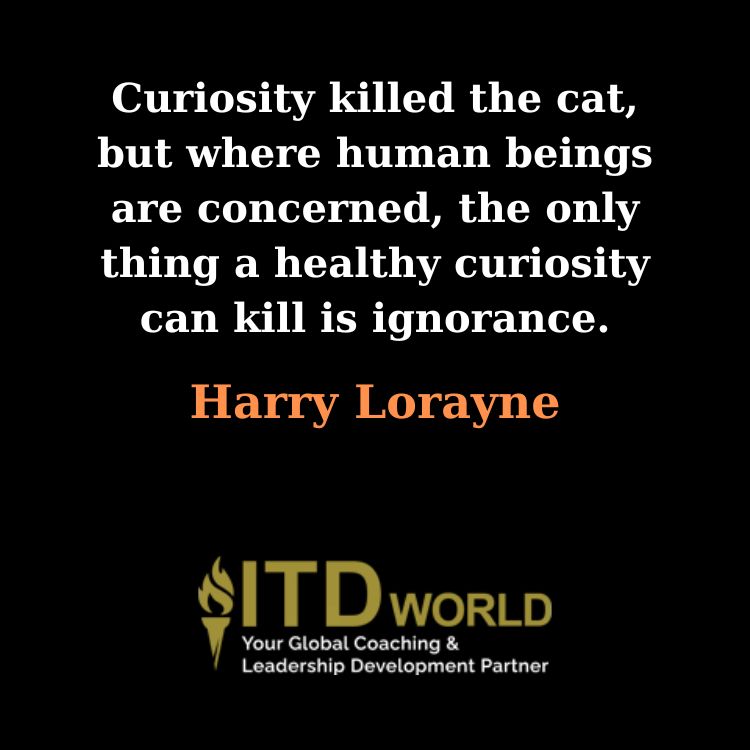 healthy curiosity kill ignorance