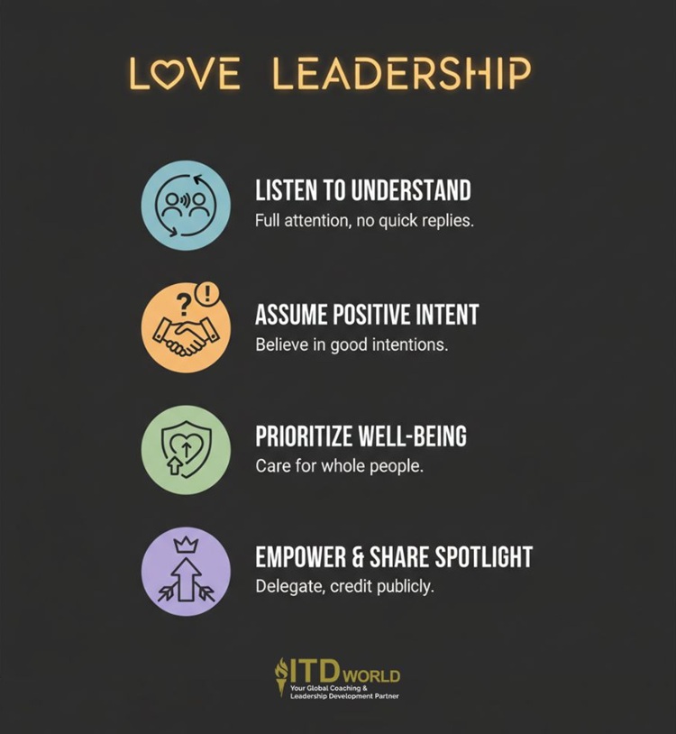 how to practice love leadership