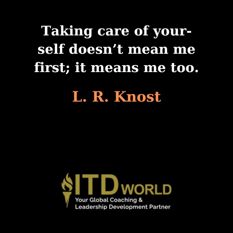 take care of yourself quotes