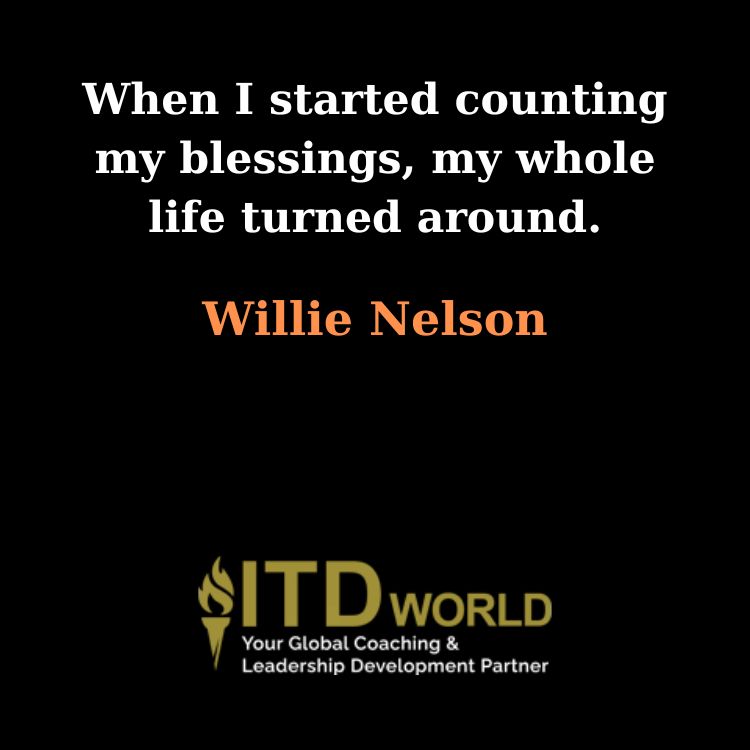 when i started counting my blessings