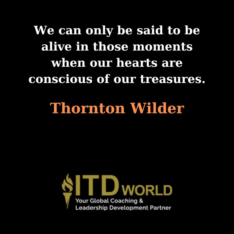 when our hearts are conscious of our treasures