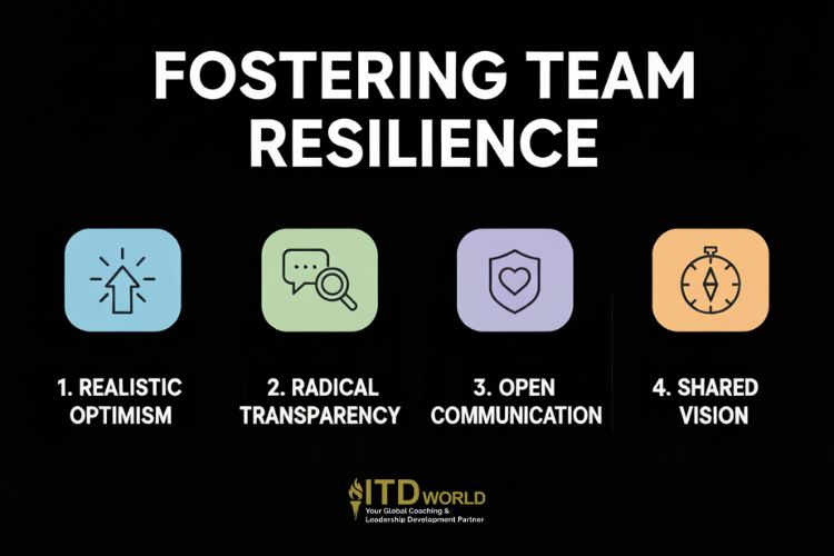 how leaders foster team resilience