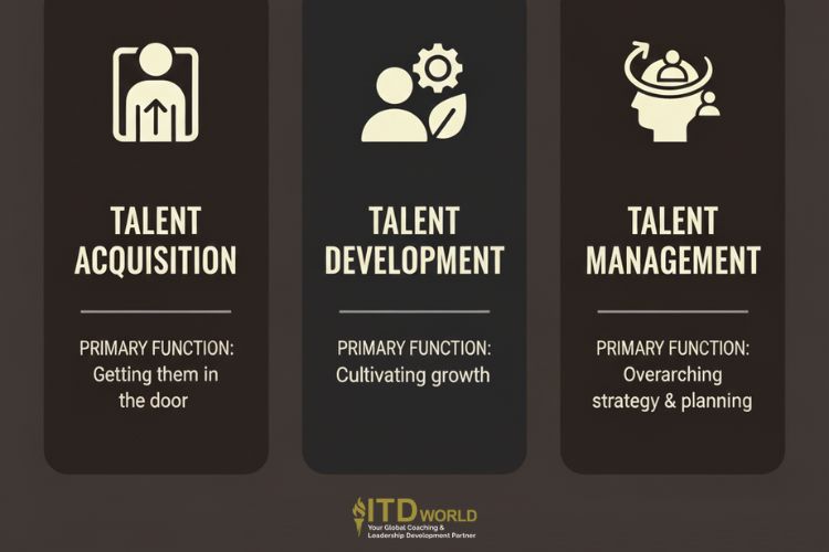 talent development vs talent management & acquisition