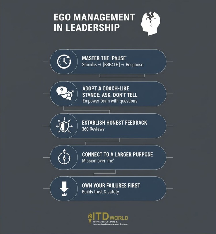5 steps for ego management in leadership