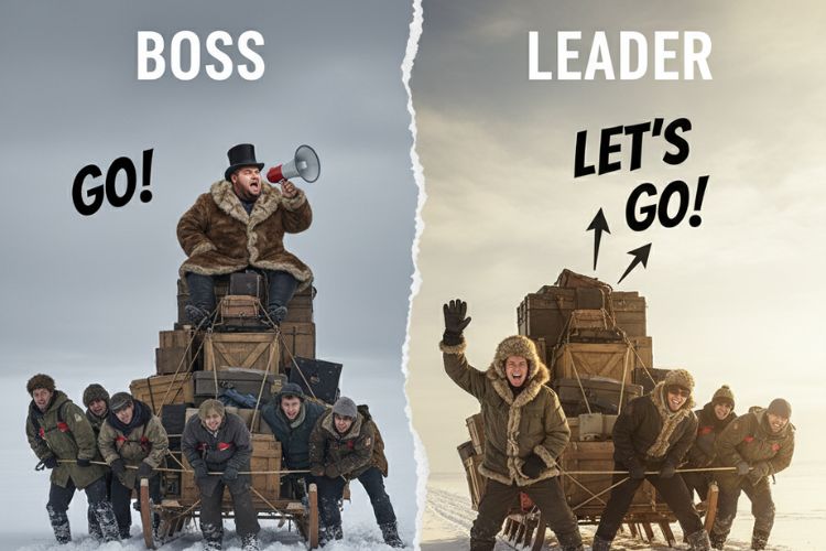 leader vs boss