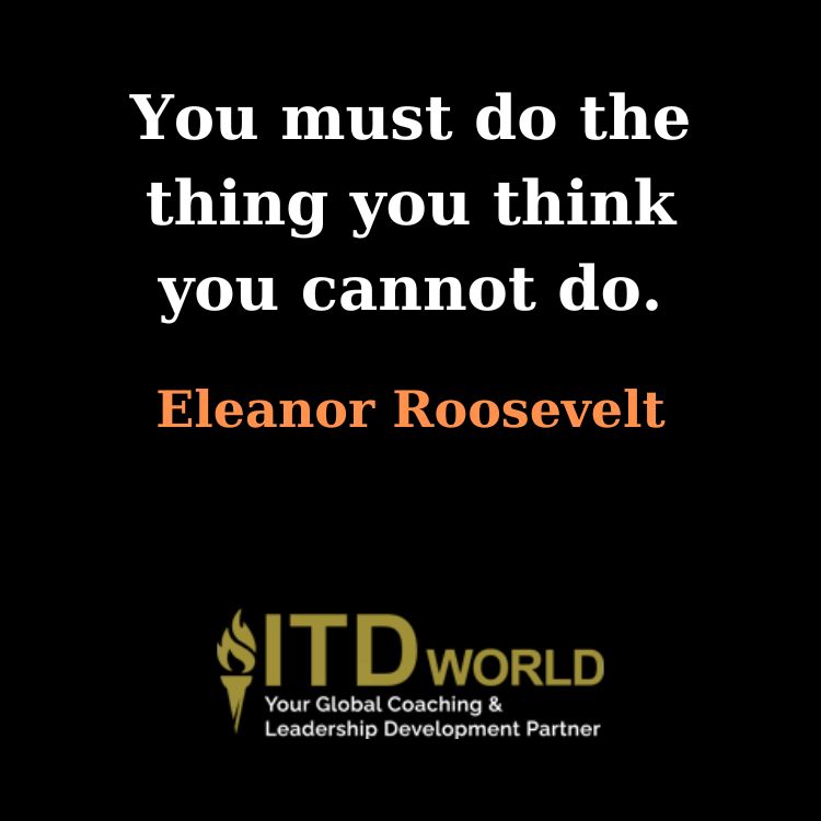 do the thing you think you cannot do overcoming adversity quotes