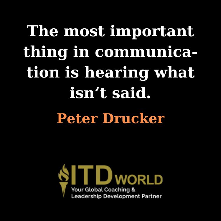 hearing what is not said