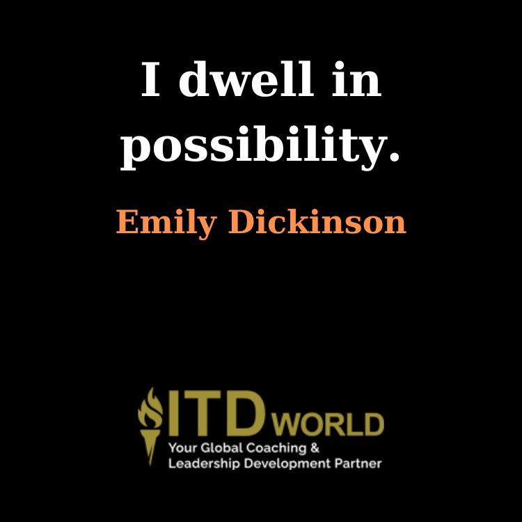 i dwell in possibility