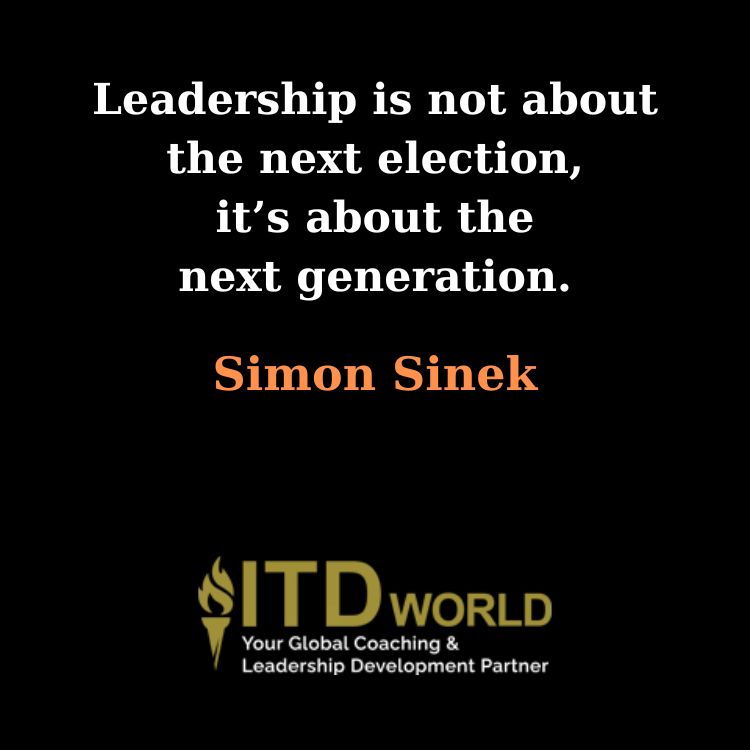 leadership is not about the next election