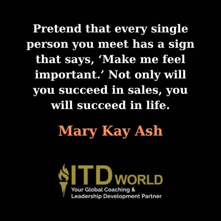 make me feel important motivational sales quotes