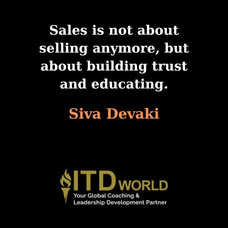 motivational sales quotes building trust and educating