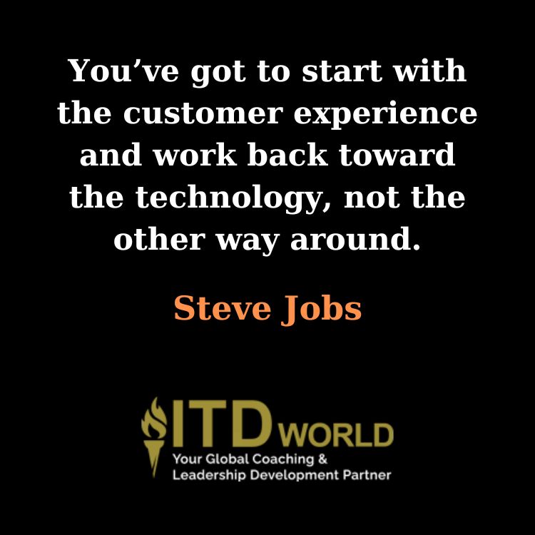 start with the customer experience