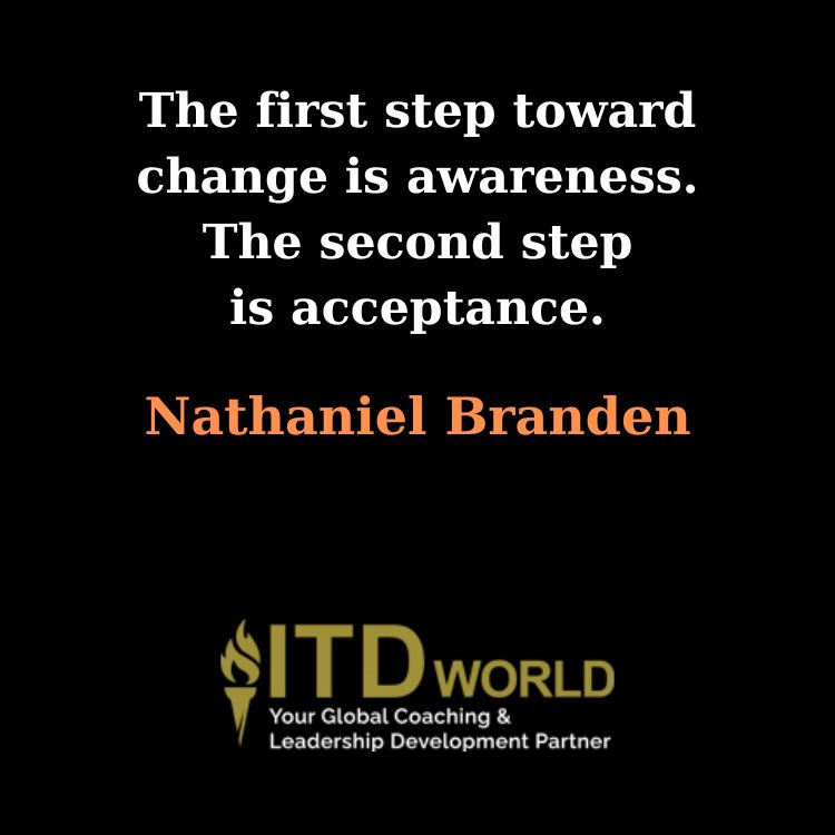 step toward change awareness acceptance