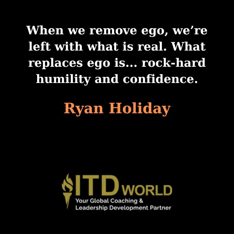 when we remove ego we are left with what is real
