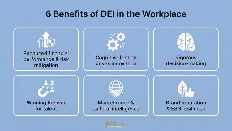 benefits of dei in the workplace