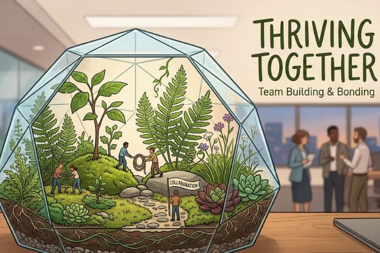 team building vs team bonding