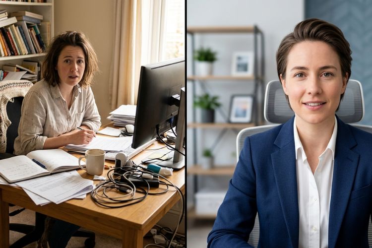 executive presence on video conference calls
