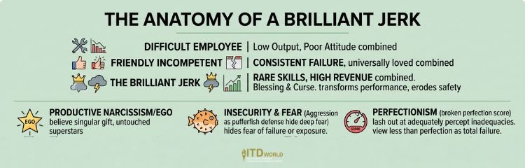 the anatomy of a brilliant jerk