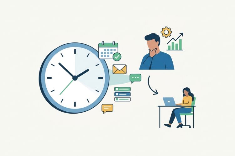 how does virtual assistant hiring improve time management