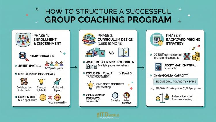 how to structure a successful group coaching program
