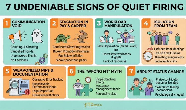 signs you are being quiet fired