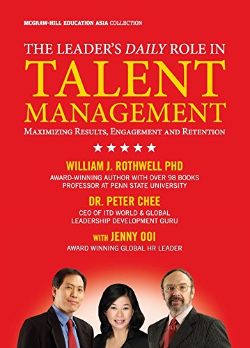 The leader's daily role in talent management book