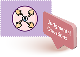 Judgmental questions