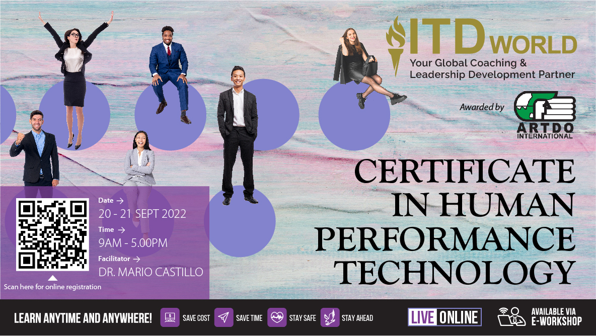 Certificate in Human Performance Technology (HPT)