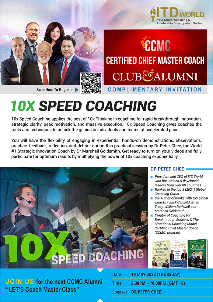 10x speed coaching