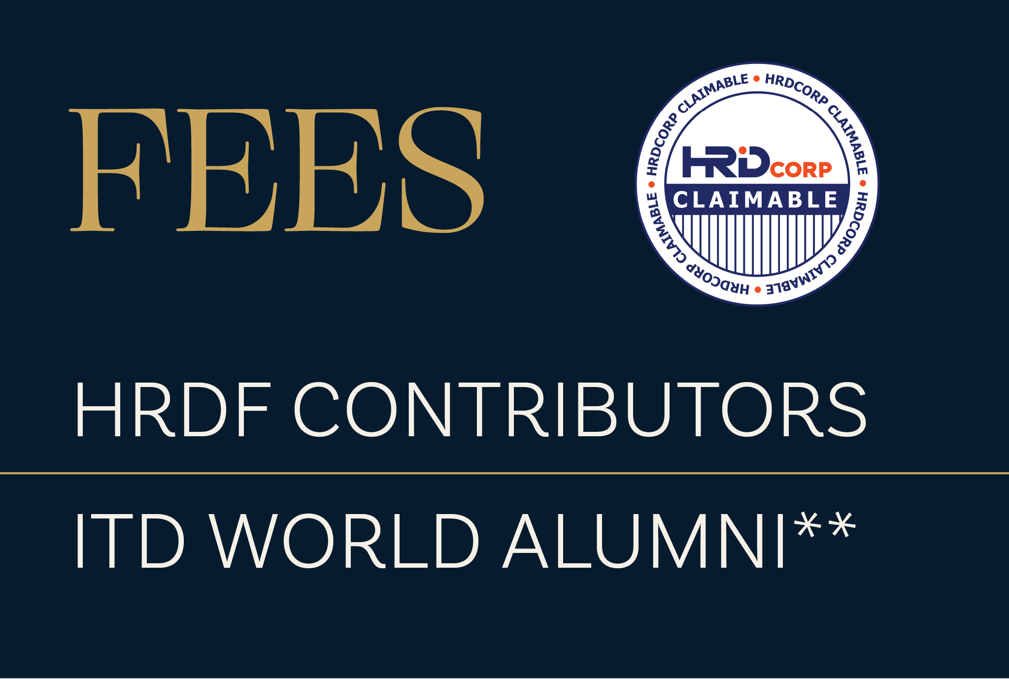 Fees HRDF Contributors
