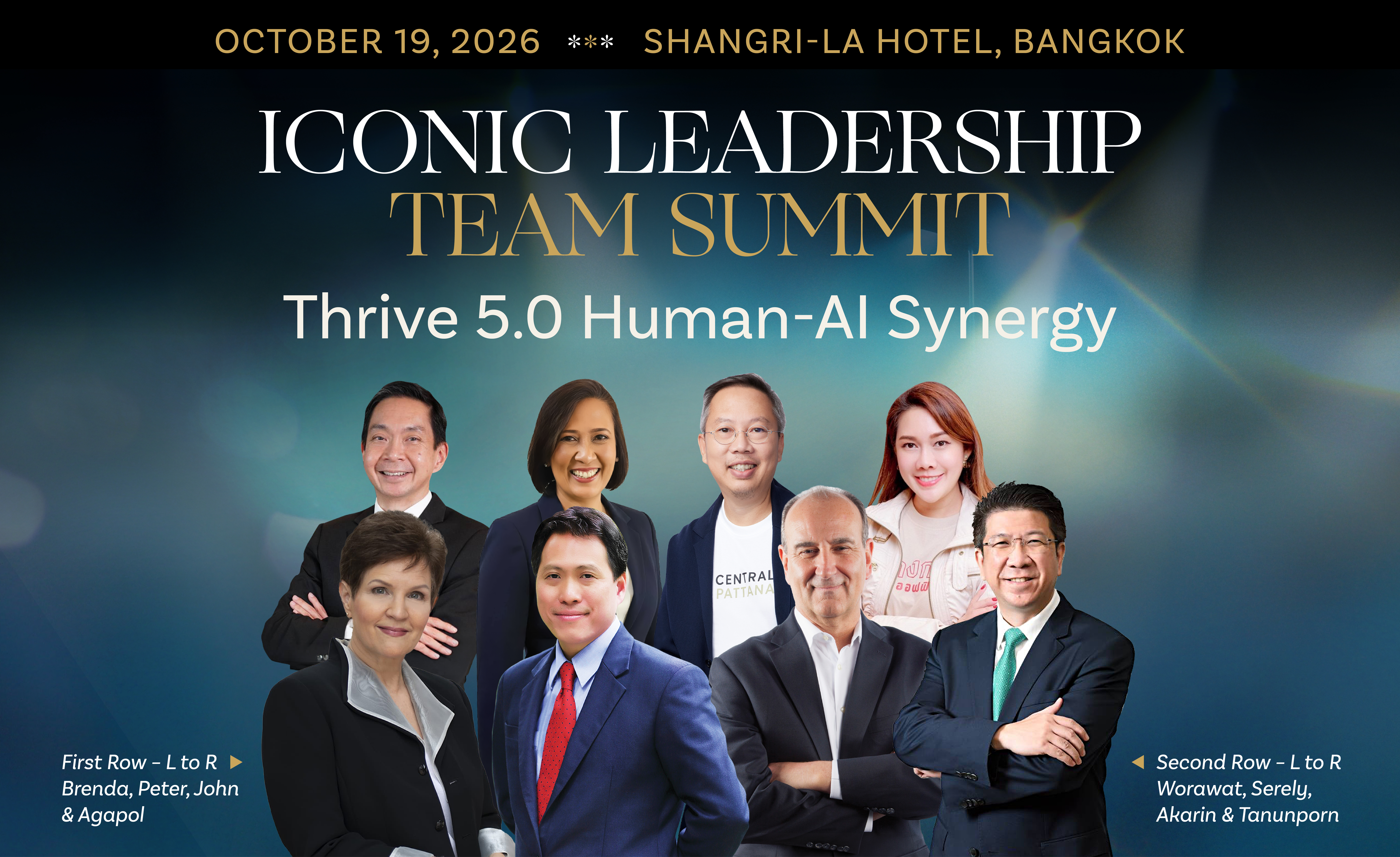 Iconic Leadership Team Summit 2026 - Thrive 5.0 Human-AI Synergy